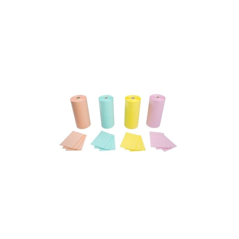 Bavete colorate rola 80 bucati/set