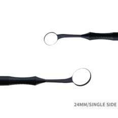 Oglinda dentara cu maner Shining Black