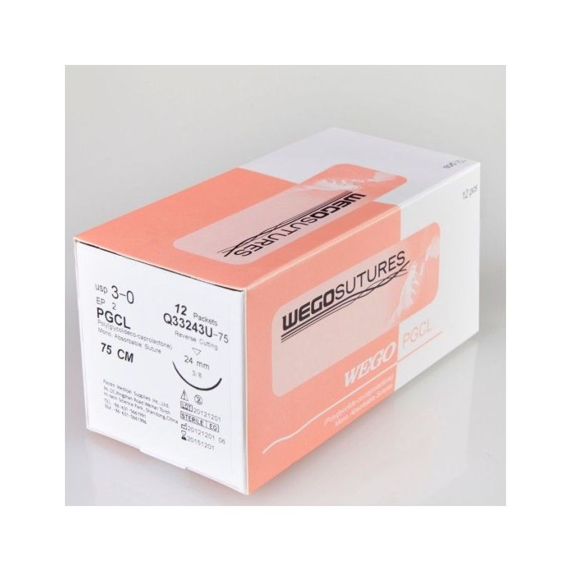 Ace sutura resorbabile PGCL 5/0 18 mm ROTUND Wego EXP 09 02 2026