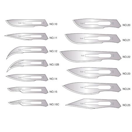 Set 100 bucati Lame bisturiu sterile