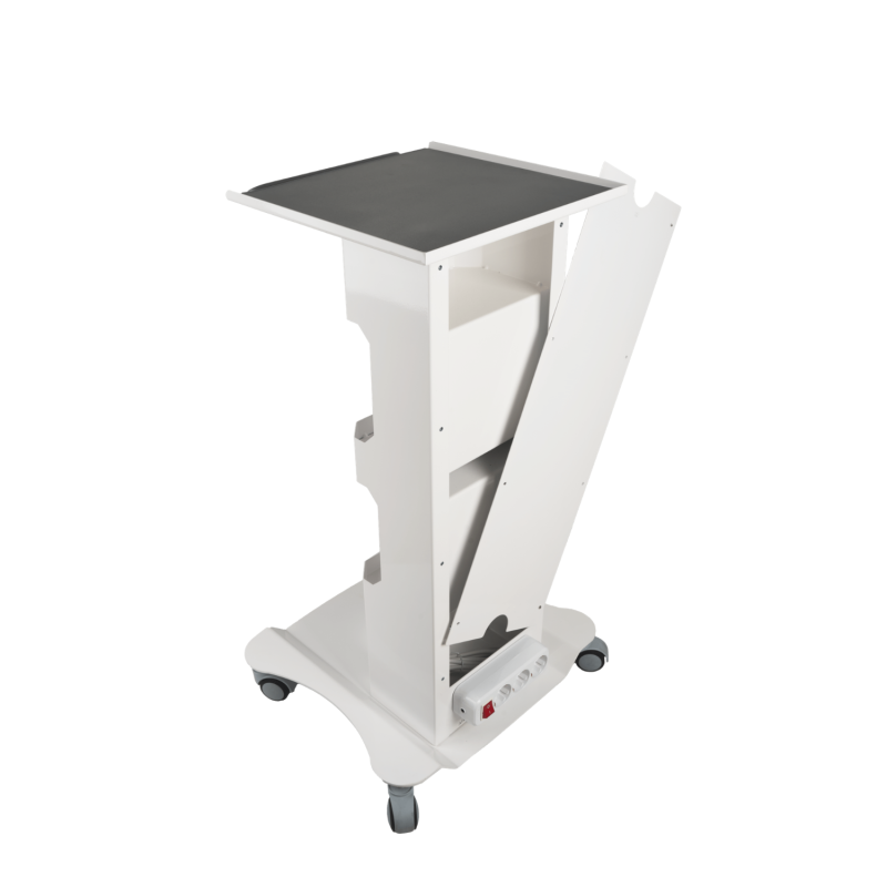 Cart mobil cu 3 etajere/3 prize HPS-01