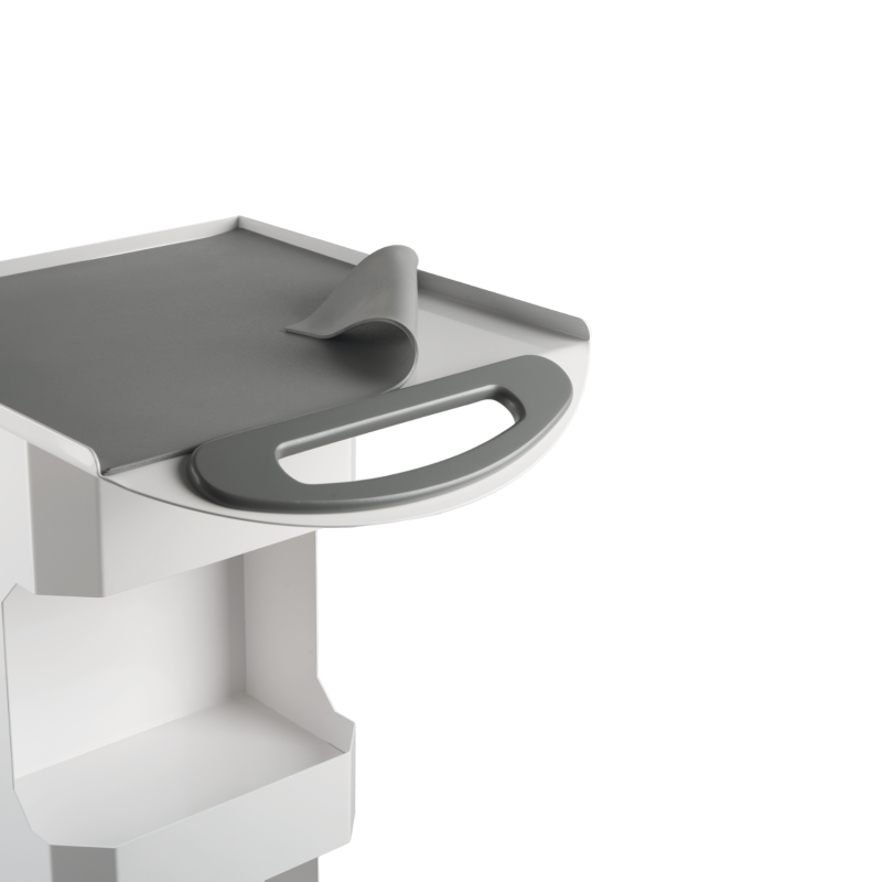 Cart mobil cu 3 etajere/3 prize HPS-01