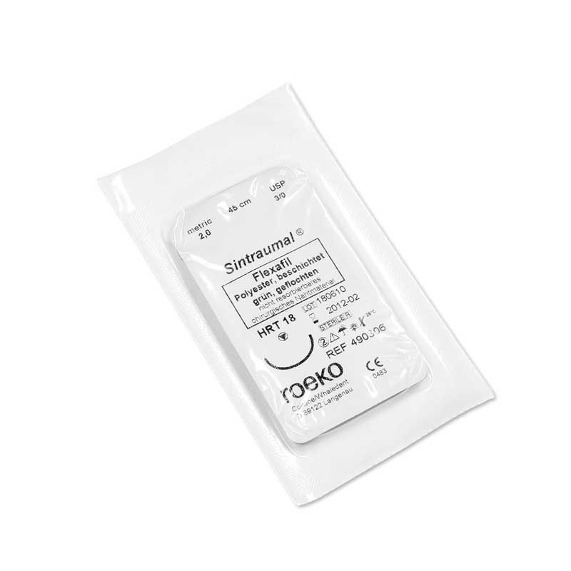 Ace sutura poliester Roeko Sintraumal Flexafil