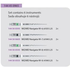 Ace endodontice rotative Wizard Navigator - complementary set