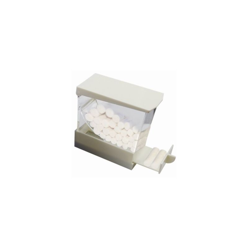 Dispenser pentru rulouri de vata