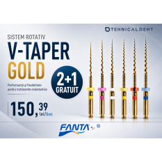 PACHET SISTEM ROTATIV V-TAPER GOLD 2+1 GRATUIT