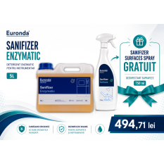 PACHET Sanifizer Enzymatic 5L + Sanifizer Surfaces Spray 750ml GRATUIT
