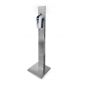 PACHET Stand aluminiu cu dispenser automat pentru dezinfectant gel + 3 x Desderman 1 litru