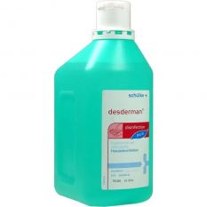 PACHET Stand aluminiu cu dispenser automat pentru dezinfectant gel + 3 x Desderman 1 litru
