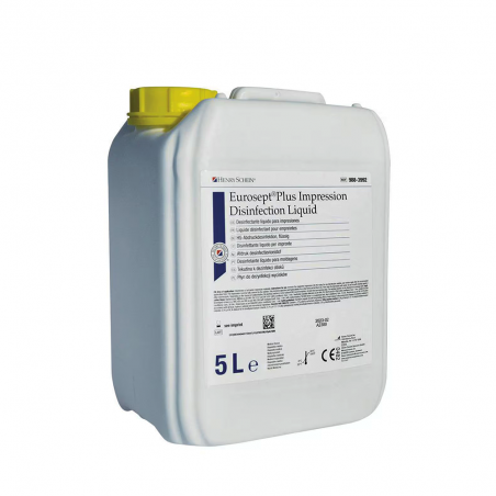 PACHET Solutie concentrata dezinfectat amprente Eurosept Plus 5L + Set linguri de amprenta Coltene