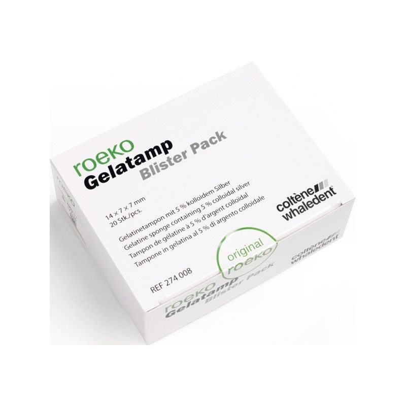 Hemostatic Gelatamp blister