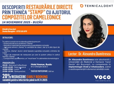 RESTAURĂRILE DIRECTE PRIN TEHNICA STAMP CU AJUTORUL COMPOZITELOR CAMELEONICE