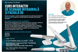 CURS SCANARE INTRAORALA SI FACIALA 3D
